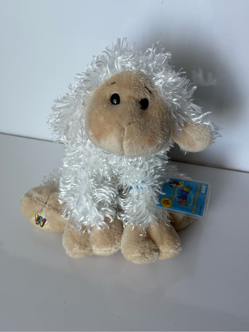 Webkinz Lil’ Kinz Lamb HS201 Plush Toy - Sealed Code!